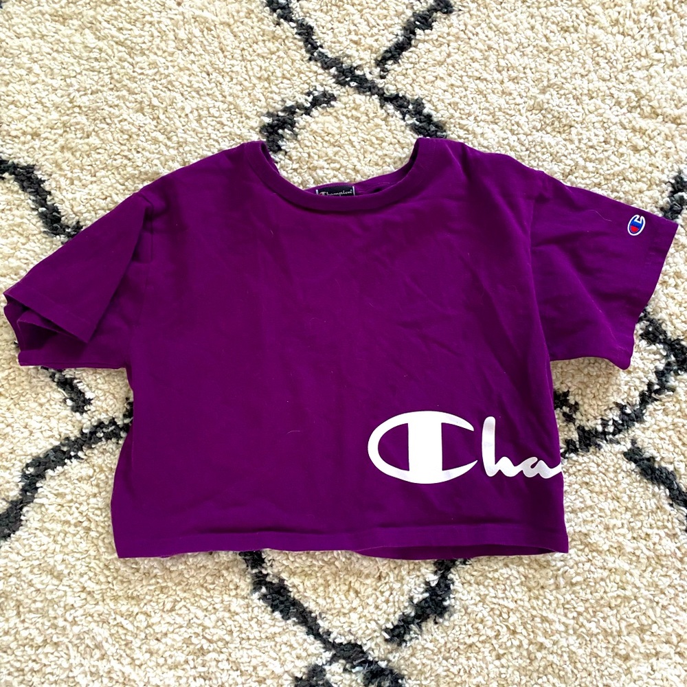 Womens champion crop top